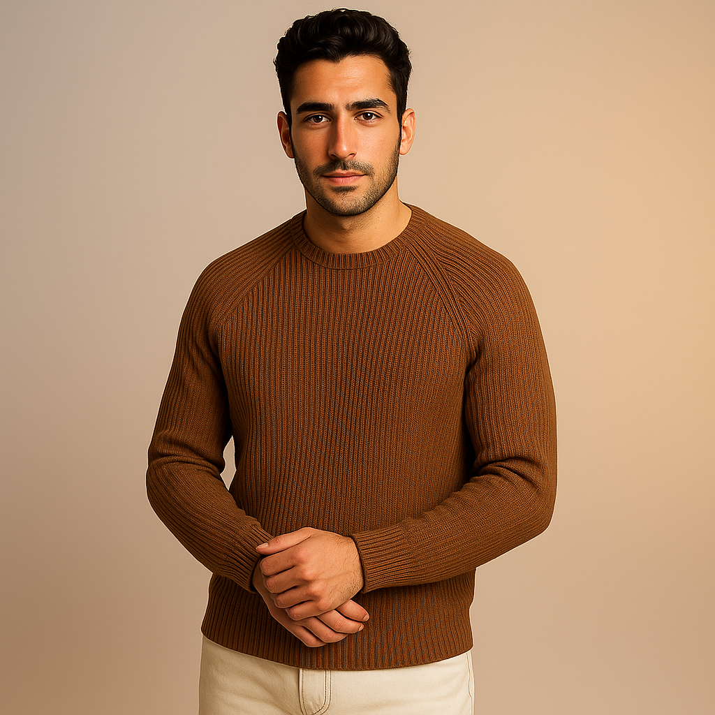 Men's Toffee LUX Knit Sweater