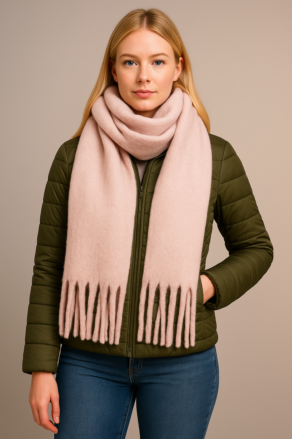 Ladies VELA Fluffy Scarf