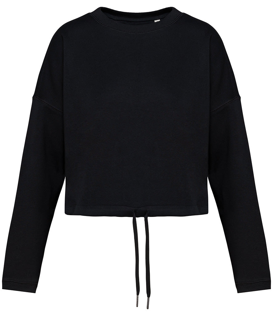 Ladies LUX Cropped Premium Sweater