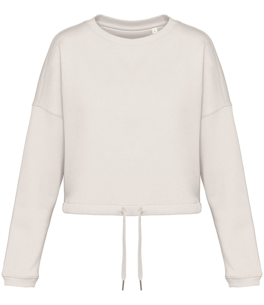 Ladies LUX Cropped Premium Sweater