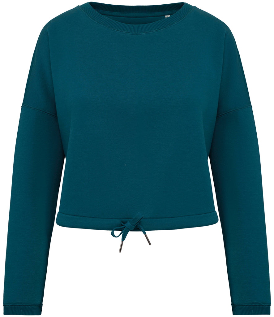 Ladies LUX Cropped Premium Sweater