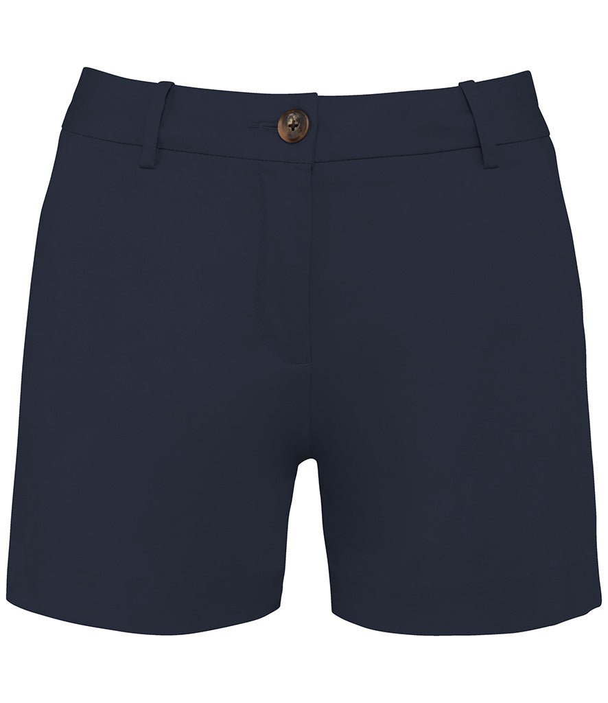 Ladies STRIDE Navy Chino Shorts