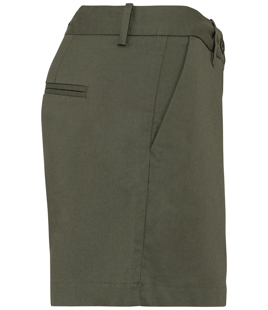 Ladies STRIDE Khaki Chino Shorts