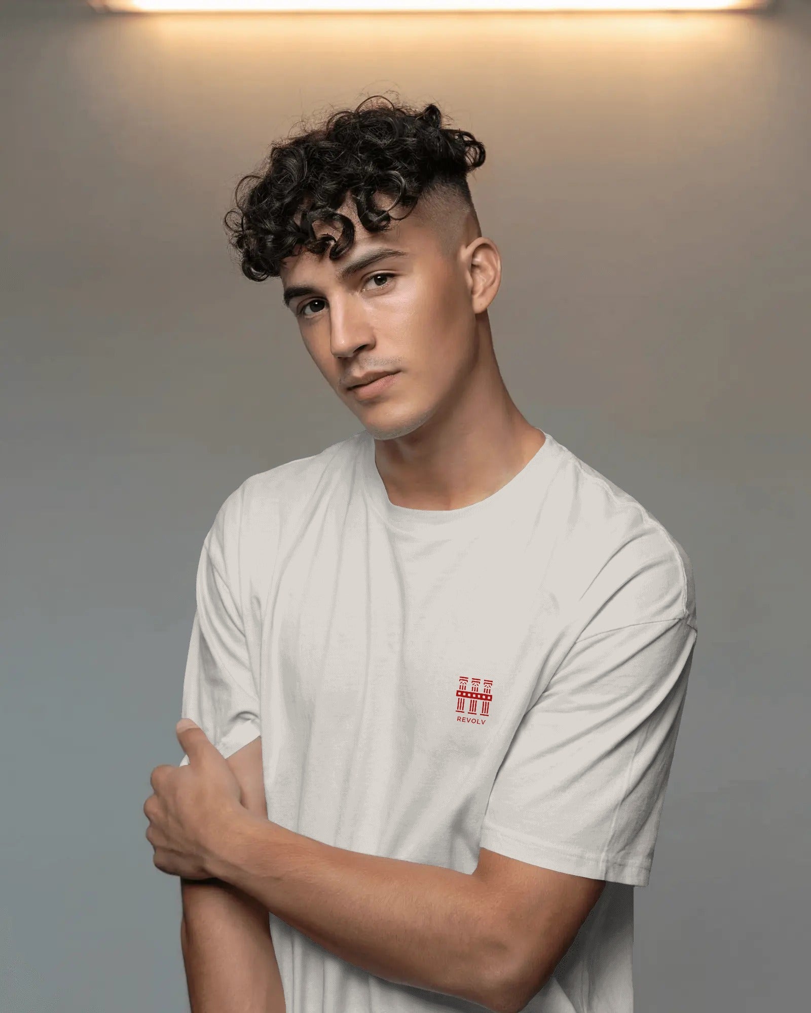 Men's ORIGINL Straight-Cut T-shirt (Red)