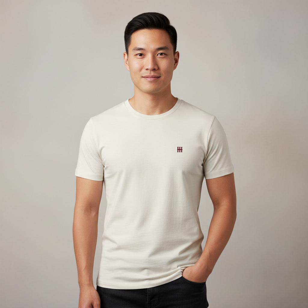 Men's SIMPL Straight-Cut T-shirt (Red)