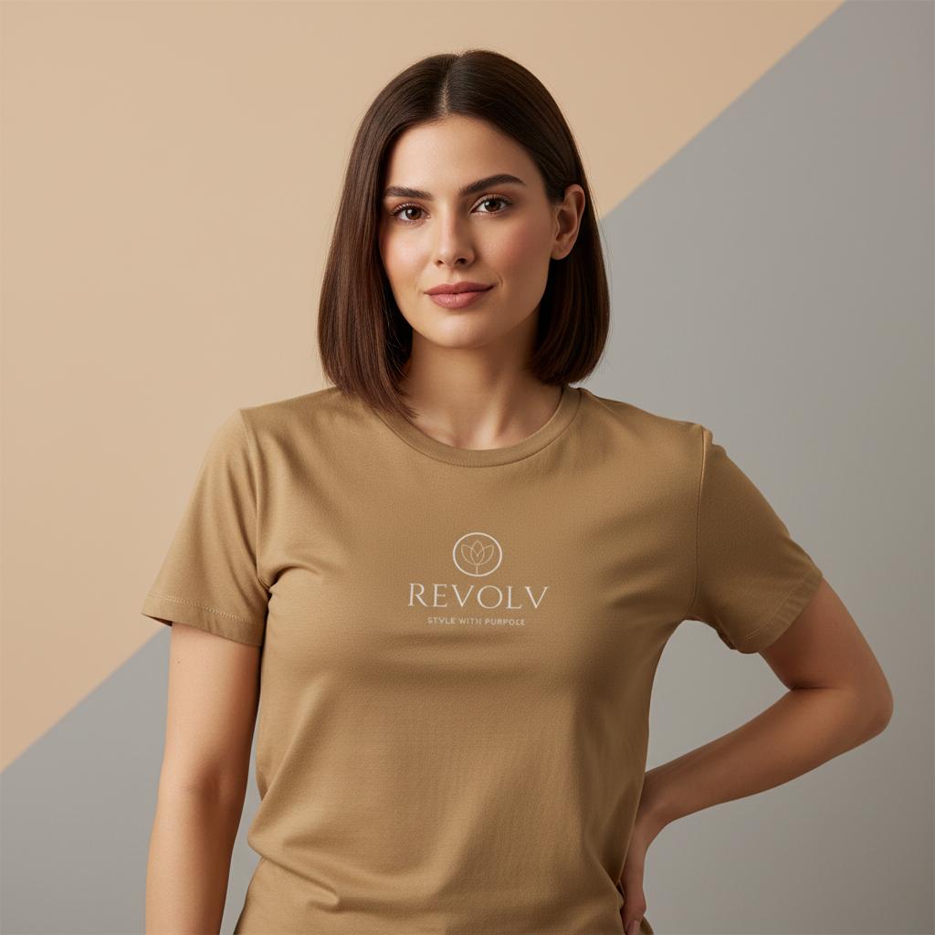 Ladies ESSNTL Straight-fit T-shirt (Pink)