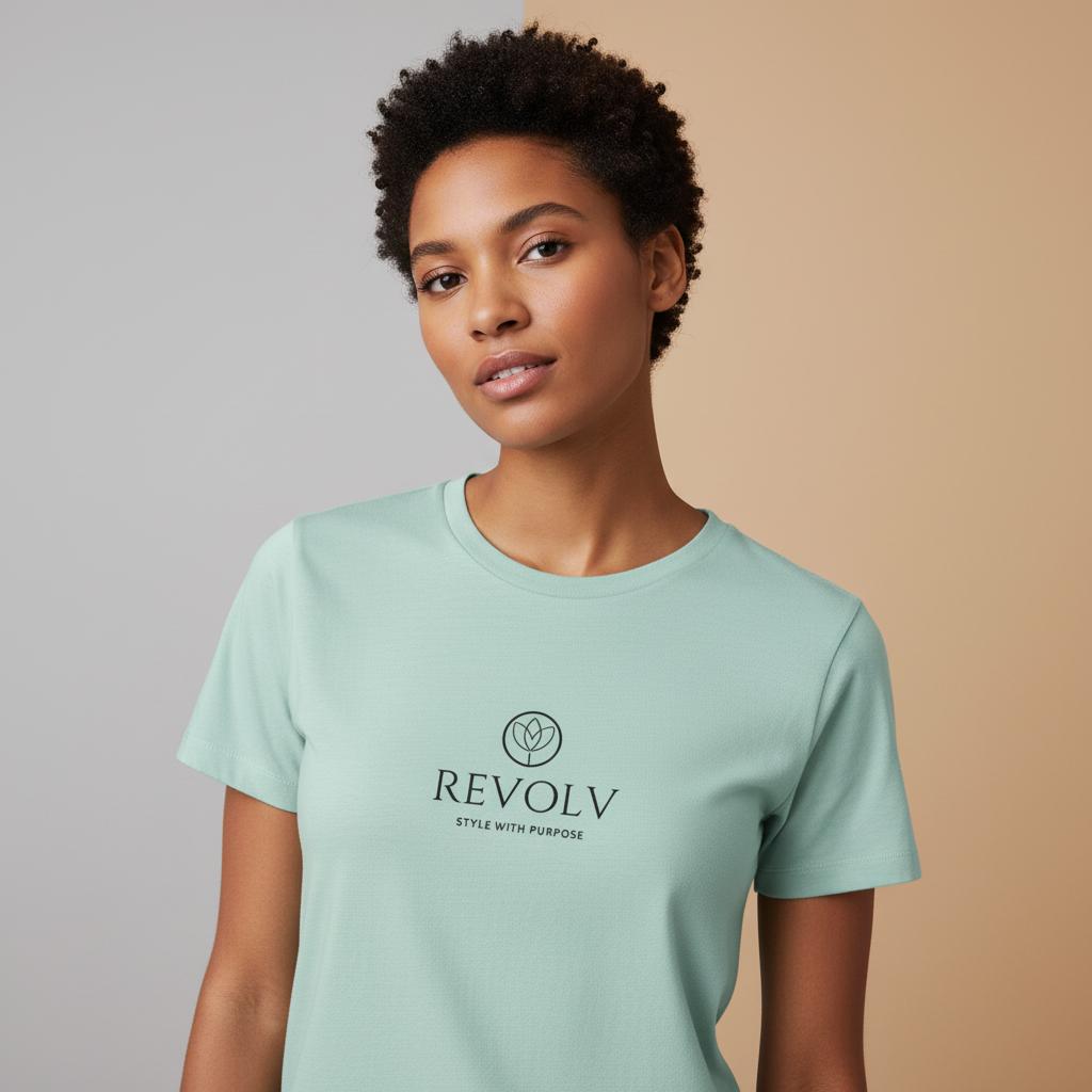 Ladies ESSNTL Straight-fit T-shirt (Black)