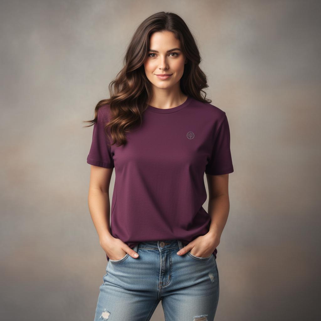 Ladies SIMPL Straight-fit T-shirt (White)